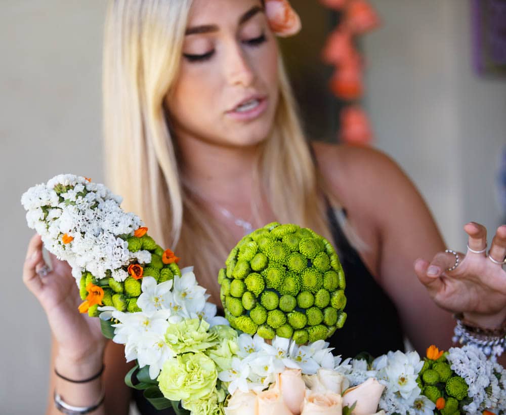 Orit Hertz Floral Design School - Natalie Sadik Final Project