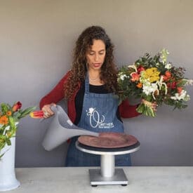 orit hertz - diy hand tied bouquet
