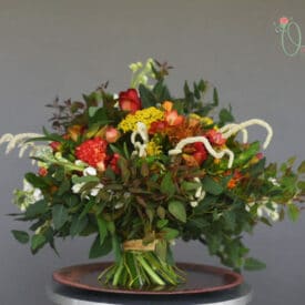 orit hertz - hand tied bouquet - final design